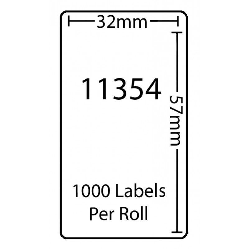 Dymo 11354 Compatible Thermal White Address Labels (Pack of 3)